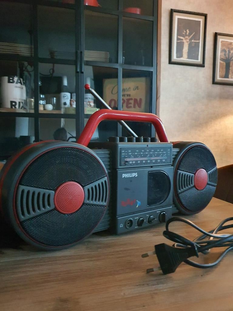 Design radio 80s philips Roller, Enlèvement