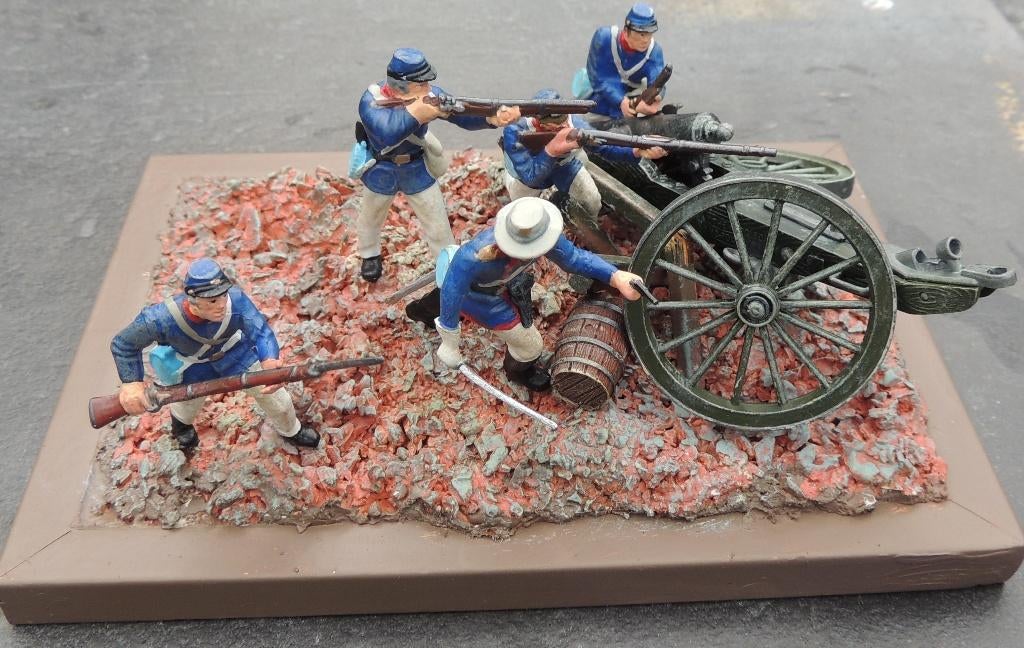 Britains Deetails - Marines à l'assaut guerre Sécession, Verzenden, Nieuw, Groter dan 1:35, Diorama