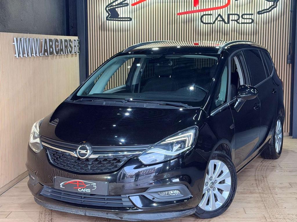 Opel Zafira Tourer 1.4 Turbo * GAZ + ESSENCE * GAR 12 MOIS *, Autos, Euro 6, Entreprise, 7 places, Zafira