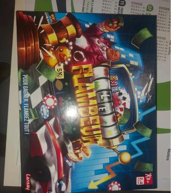 Jeux société le Flambeur Lansay, Drie of vier spelers, Ophalen, Zo goed als nieuw, Lansay