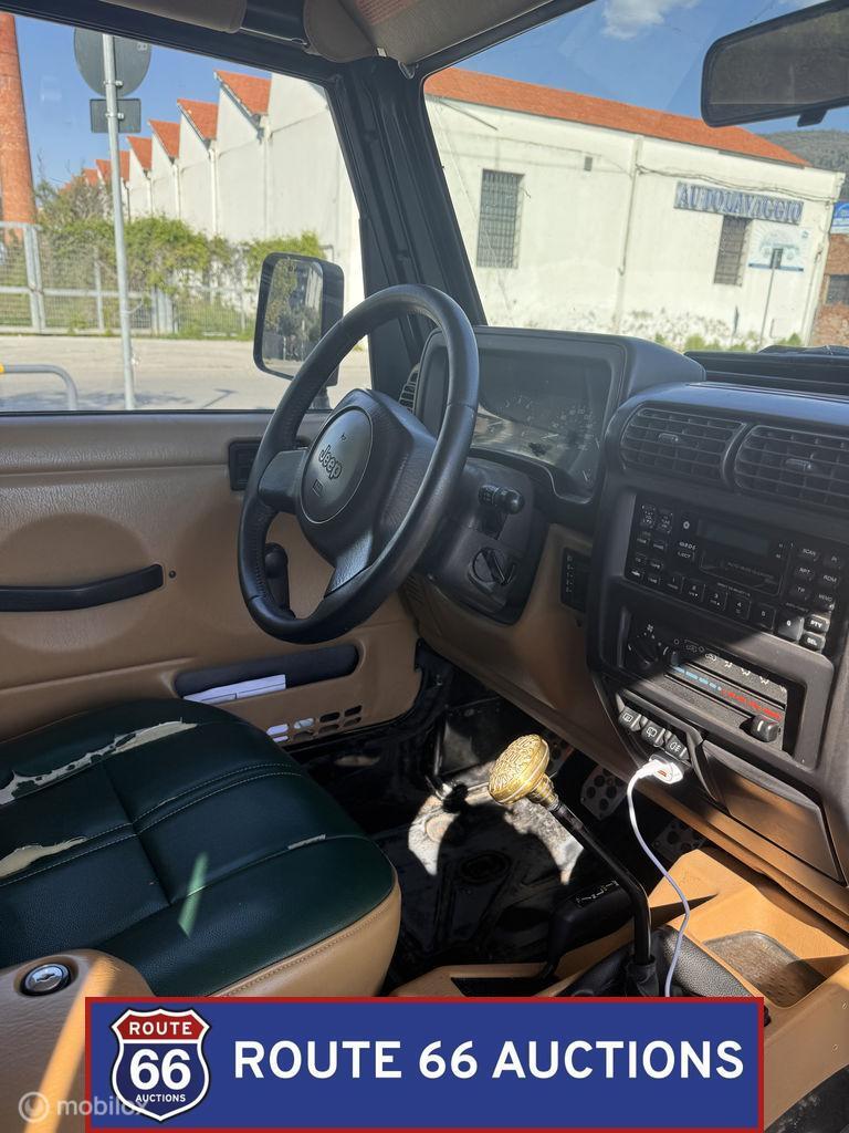 Jeep Wrangler TJ | 1997 | Route 66 Auctions, Jeep, Achat, Entreprise, Boîte manuelle