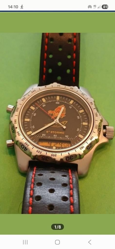 Montre de l'armée de l'air italienne Pluton 6 Stormo (Breitl, Enlèvement, Breitling