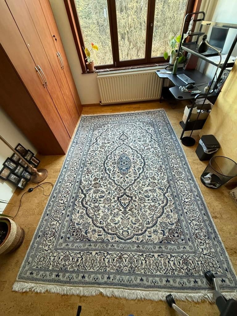 Iran/Perzisch vloerkleed „Nain” 2m90x2m vintage, Ophalen of Verzenden