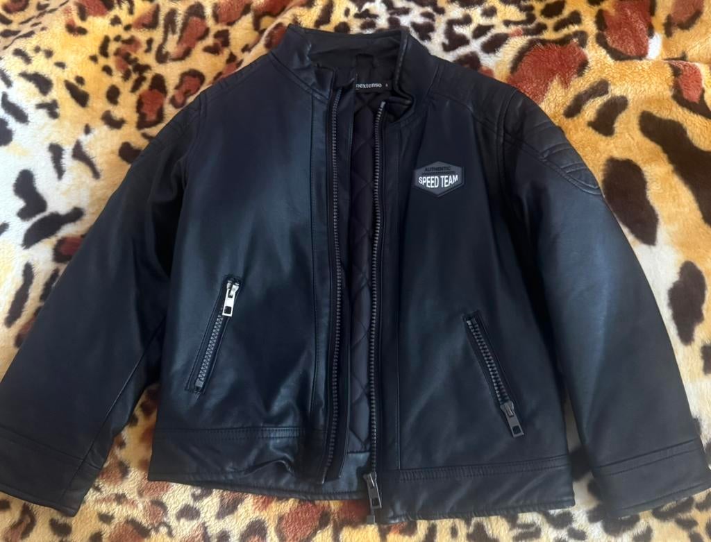 Veste cuir garçon, Enlèvement, Neuf, Noir