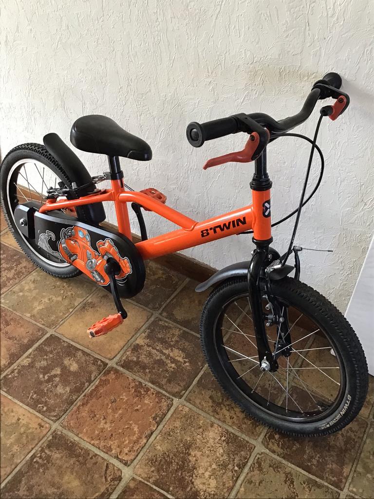 Kinderfiets 16 inch, Fietsen en Brommers, Ophalen, Zo goed als nieuw