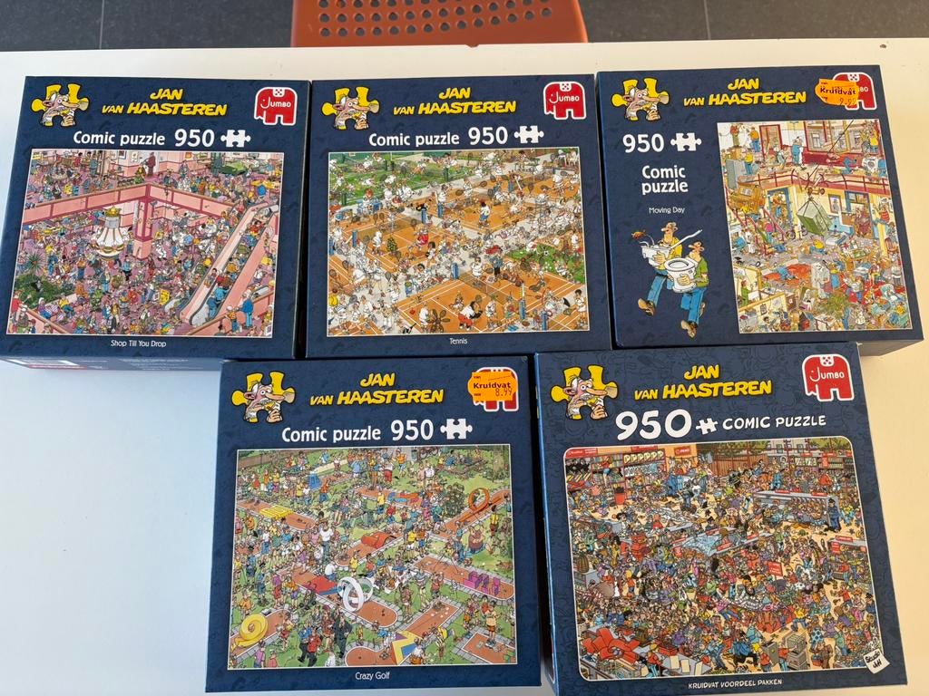 Jan van Haasteren puzzels, Hobby en Vrije tijd, Ophalen, Zo goed als nieuw
