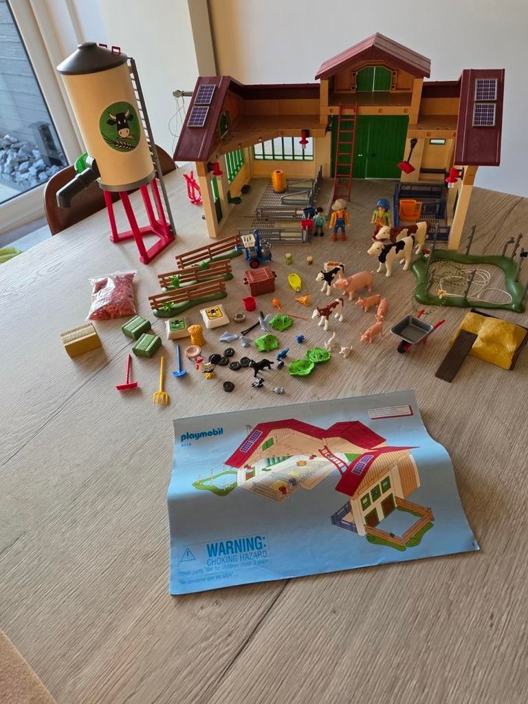 Playmobil boerderij compleet met plan zonder doos, Kinderen en Baby's, Speelgoed | Playmobil, Ophalen of Verzenden