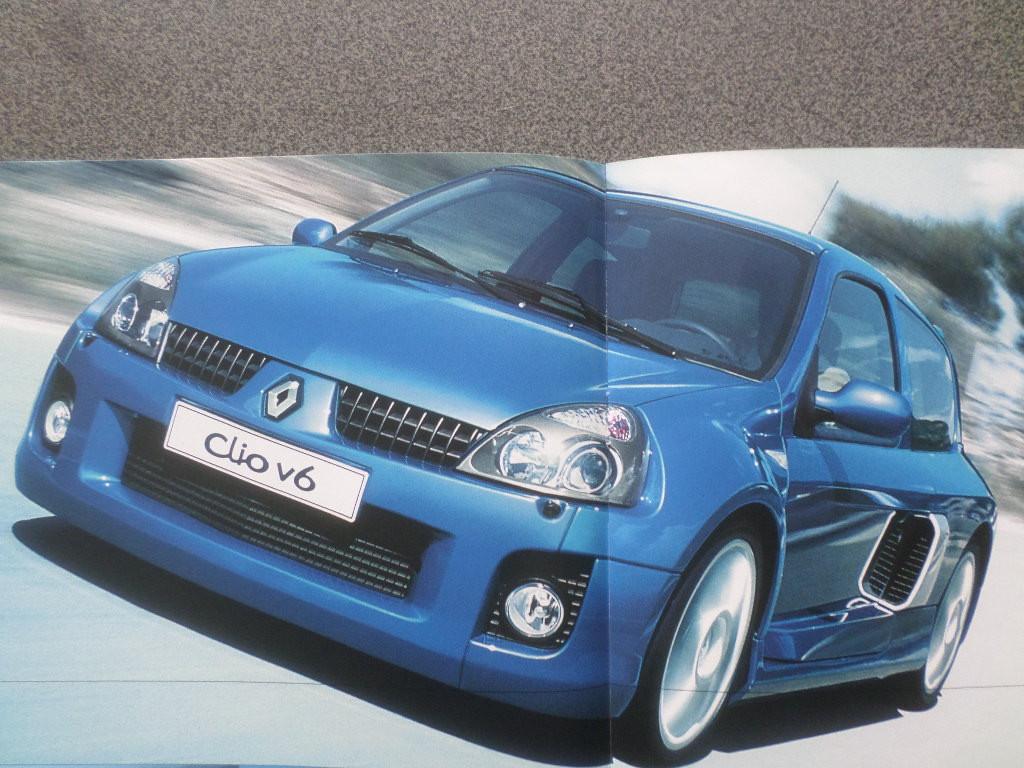 Brochure de la Renault Clio V6 2003, Livres, Autos | Brochures & Magazines, Renault, Enlèvement ou Envoi