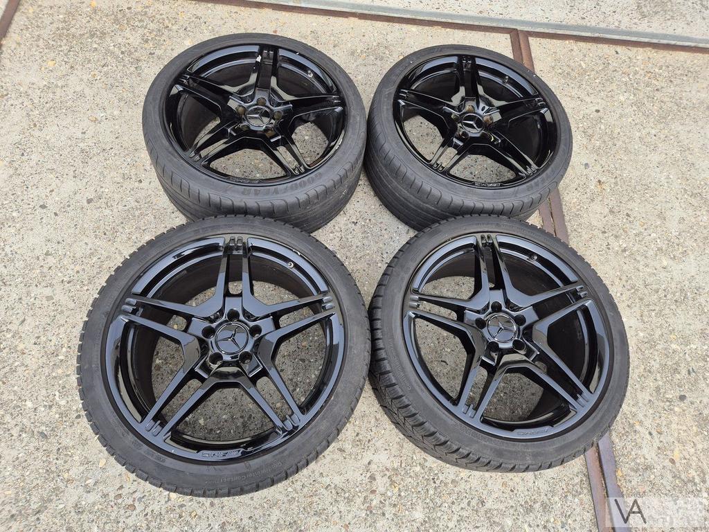 Mercedes CLS amg velgenset BREEDSET 19 inch C CL E S ML GLK, Autos : Pièces & Accessoires, Pneus & Jantes, Pneus et Jantes, Véhicule de tourisme