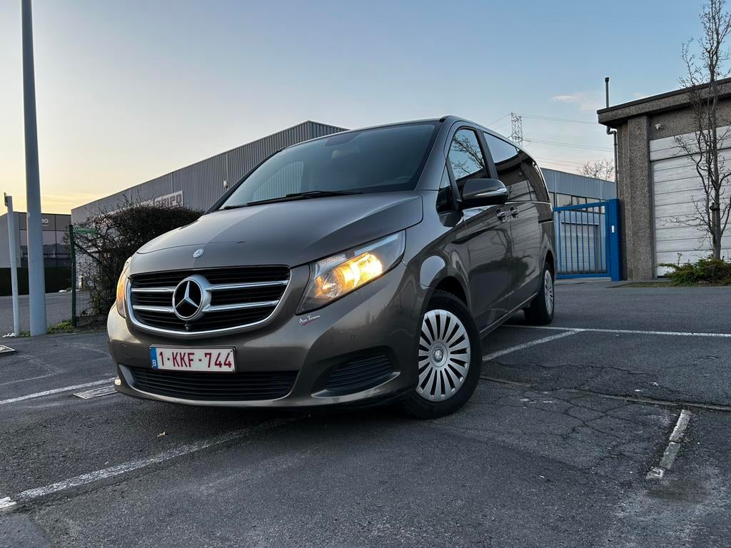 Mercedes V-klasse V250 5pl lichte vracht euro6b - Leder, Autos, Cuir, Achat, Euro 6, Carnet d'entretien