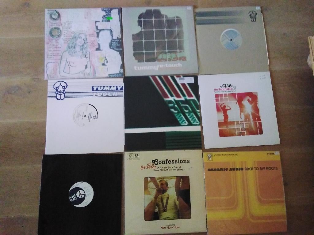 Tummy Touch vynils for funky parties, Ophalen of Verzenden, Zo goed als nieuw, 12 inch, Trip Hop of Breakbeat
