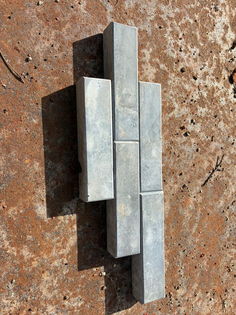 Clinker en pierre bleue, Jardin & Terrasse, Pavé & Dalles, Comme neuf, Autres types, 10 m²² ou plus, Enlèvement