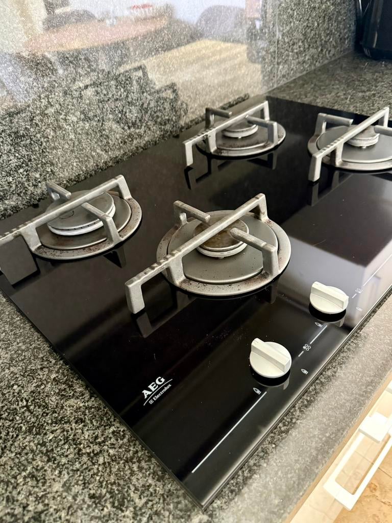 Gaskookplaat  van AEG, Ophalen, Zo goed als nieuw, Gas