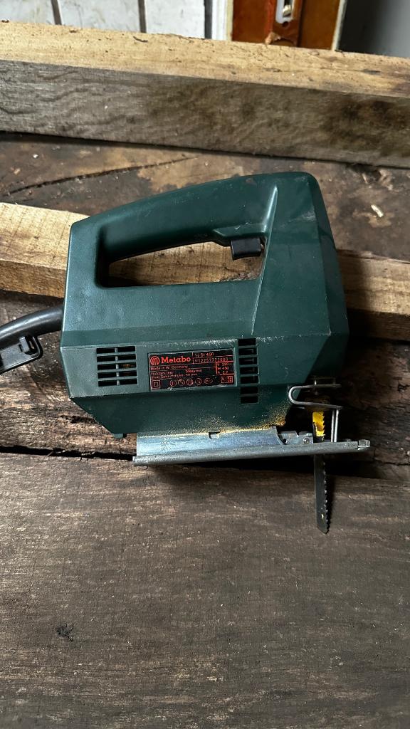 Wipzaag Metabo, Ophalen, Gebruikt, 70 mm of meer, Overige typen