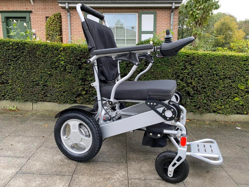 Plooibare Electrische Rolstoel Opvouwbaar rolwagen topstaat, Diversen, Ophalen of Verzenden, Elektrische rolstoel