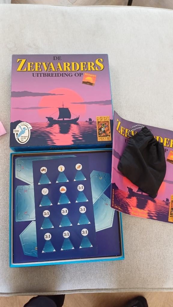 bordspel de Kolonsiten v Catan Zeevaarders paarse doos, Een of twee spelers, Ophalen of Verzenden, Nieuw, 999 Games