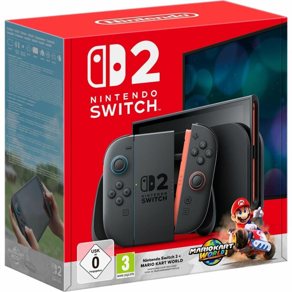 Neuf - Nintendo Switch 2 – Pack Mario Kart World, Envoi, Neuf