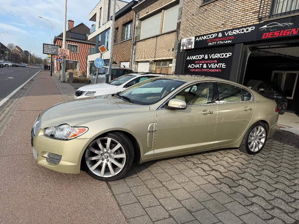 Jaguar FX 2.7Tdv6 volledig factuurboek*Nieuwe staat*, Auto's, Jaguar, Automaat, Beige, XF, Bedrijf