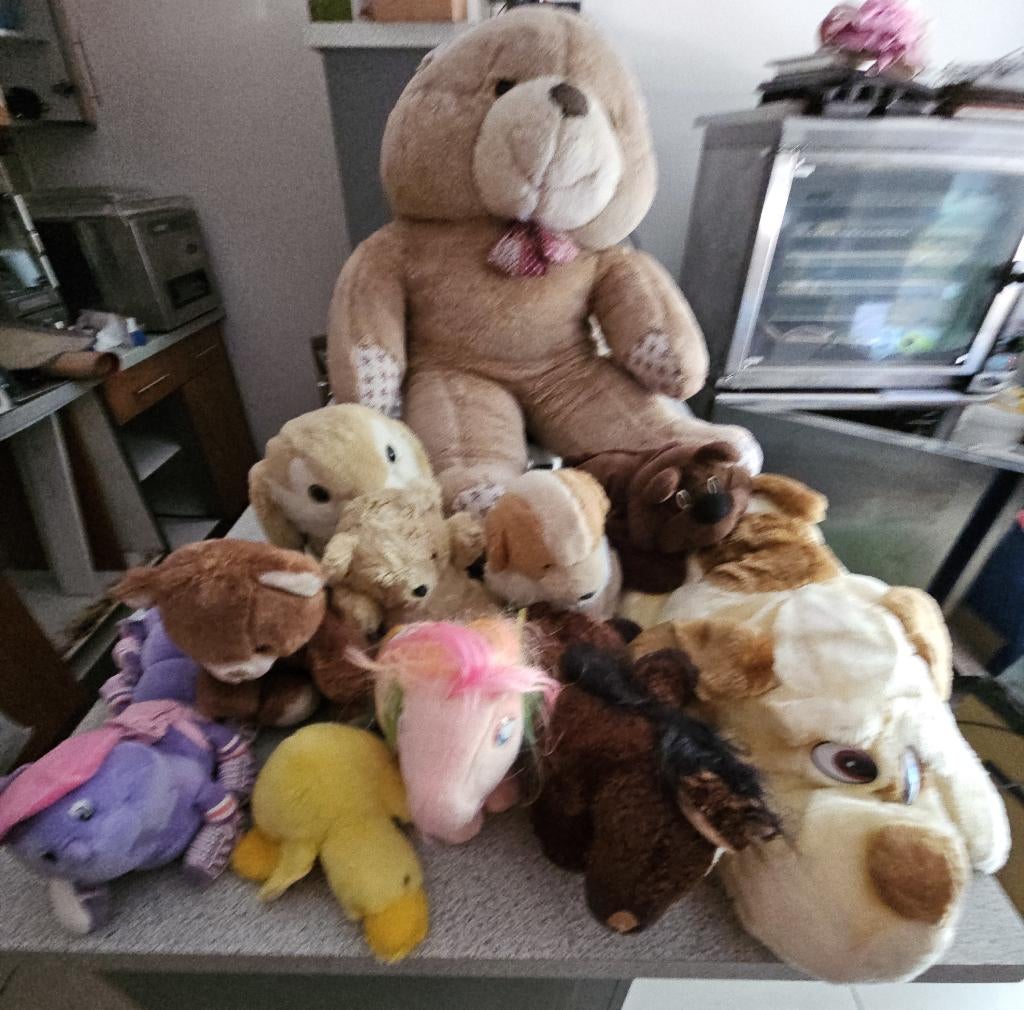 Diverse knuffelbeesten, Verzamelen, Beren en Cherished Teddies, Ophalen, Gebruikt