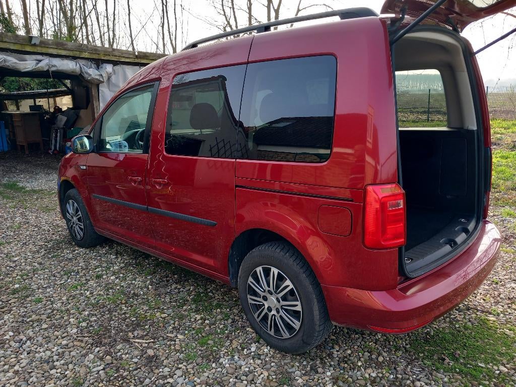 Volkswagen Caddy 2019 automaat CNG/benzine, Autos, Euro 6, Caddy Combi, 5 portes, 5 places