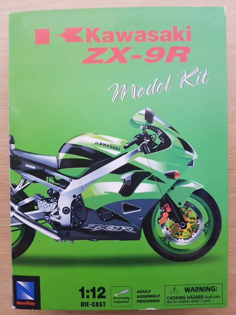 Kawasaki ZX-9R Ninja 1:12, Ophalen of Verzenden, Nieuw, 1:9 t/m 1:12, Motor