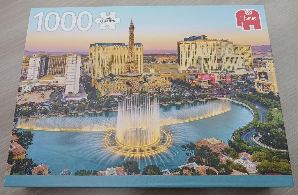 puzzel 1000 stuks, Hobby en Vrije tijd, Ophalen, 500 t/m 1500 stukjes, Gebruikt, Legpuzzel