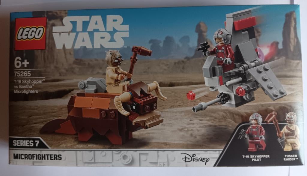 75265 LEGO T-16 Skyhopper contre Bantha Microfighters, Enfants & Bébés, Jouets | Duplo & Lego, Neuf, Lego, Ensemble complet, Enlèvement ou Envoi