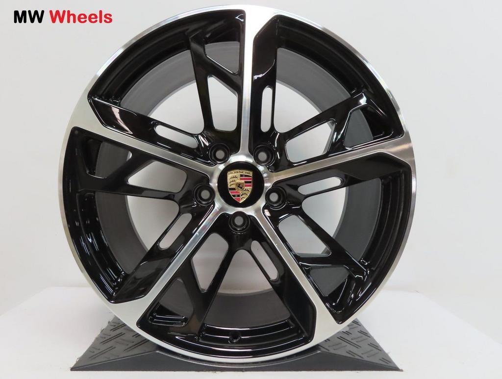 Porsche Taycan 21 inch Origineel velgen Cross Turismo black, Velg(en), -, -, Nieuw