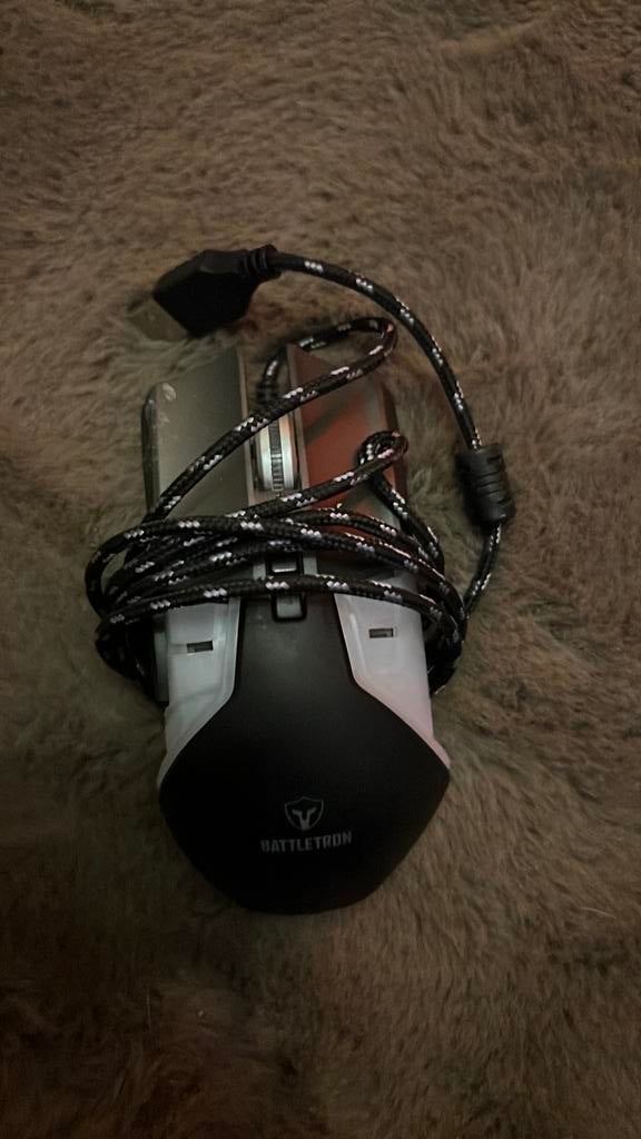 Battletron gaming muis, Computers en Software, Muizen, Ophalen, Rechtshandig, Muis, Gaming muis