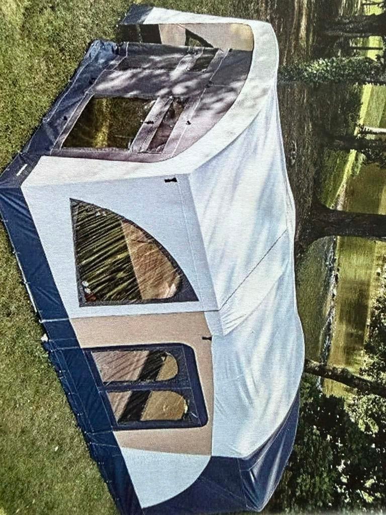 Vouwwagen te koop - Trigano Odyssee GL 2021 - Topstaat, Ophalen, Trigano, Meerkleurig, Aanwezig