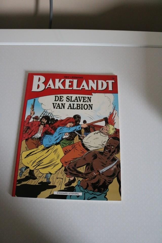 Bakelandt Nr 74 : De slaven van Albion - 1e druk 1998, Eén stripboek, Hec Leemans, Ophalen of Verzenden, Zo goed als nieuw