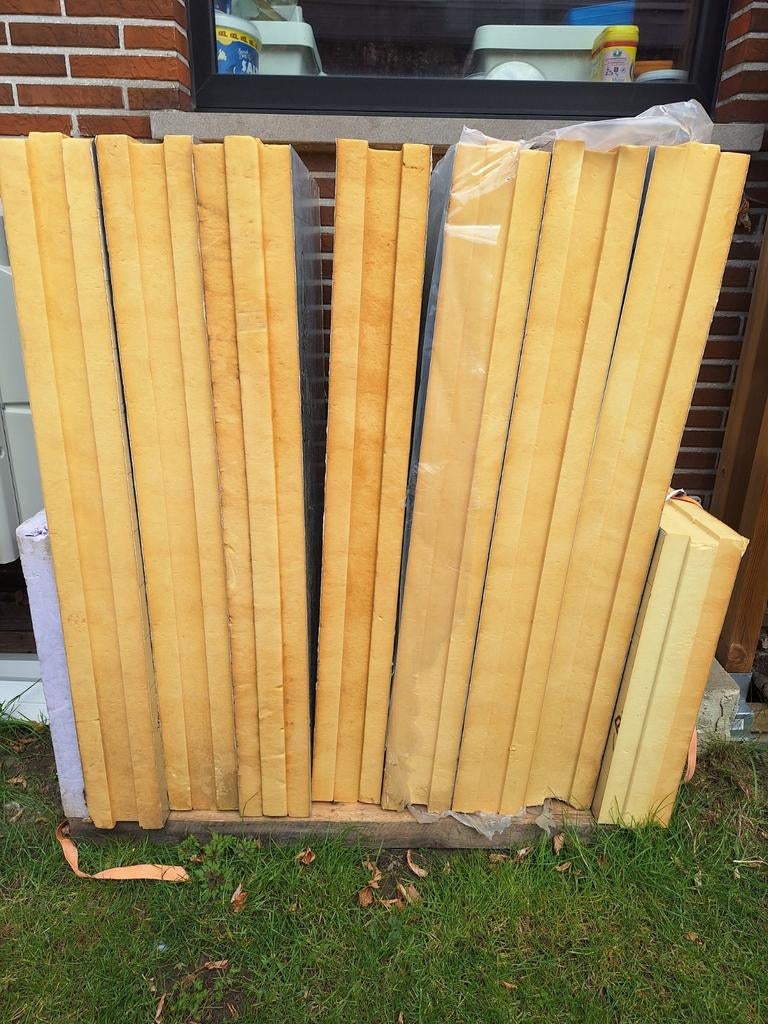 Panneaux isolants PIR Recticel de 140 mm d'épaisseur, Enlèvement