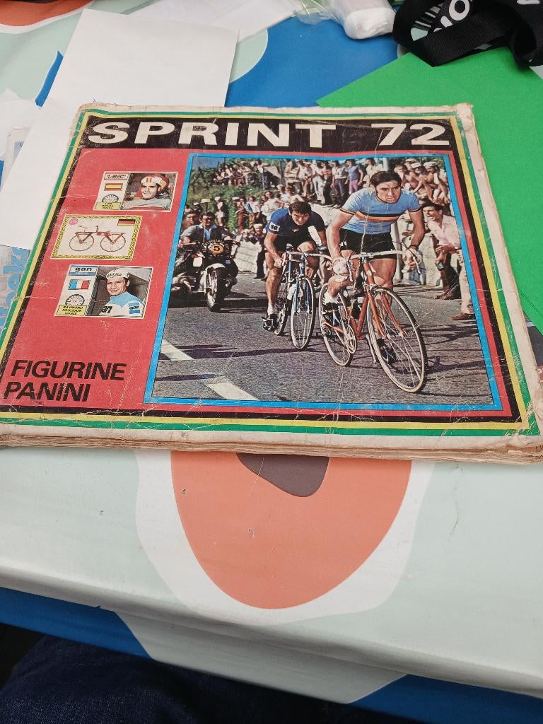 Panini sprint 72, Ophalen, Gebruikt, Stickers en Plaatjes