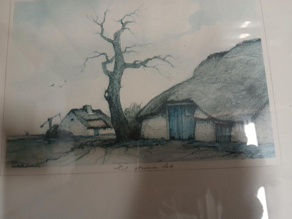 De strooien van Dirk Baksteen, Antiek en Kunst, Kunst | Etsen en Gravures, Ophalen