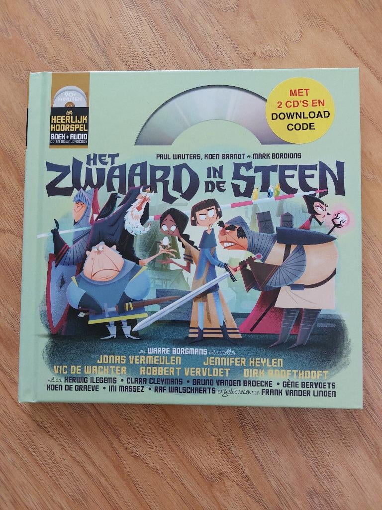 CD van het Geluidshuis, Het zwaard in de steen, Ophalen, Nieuw
