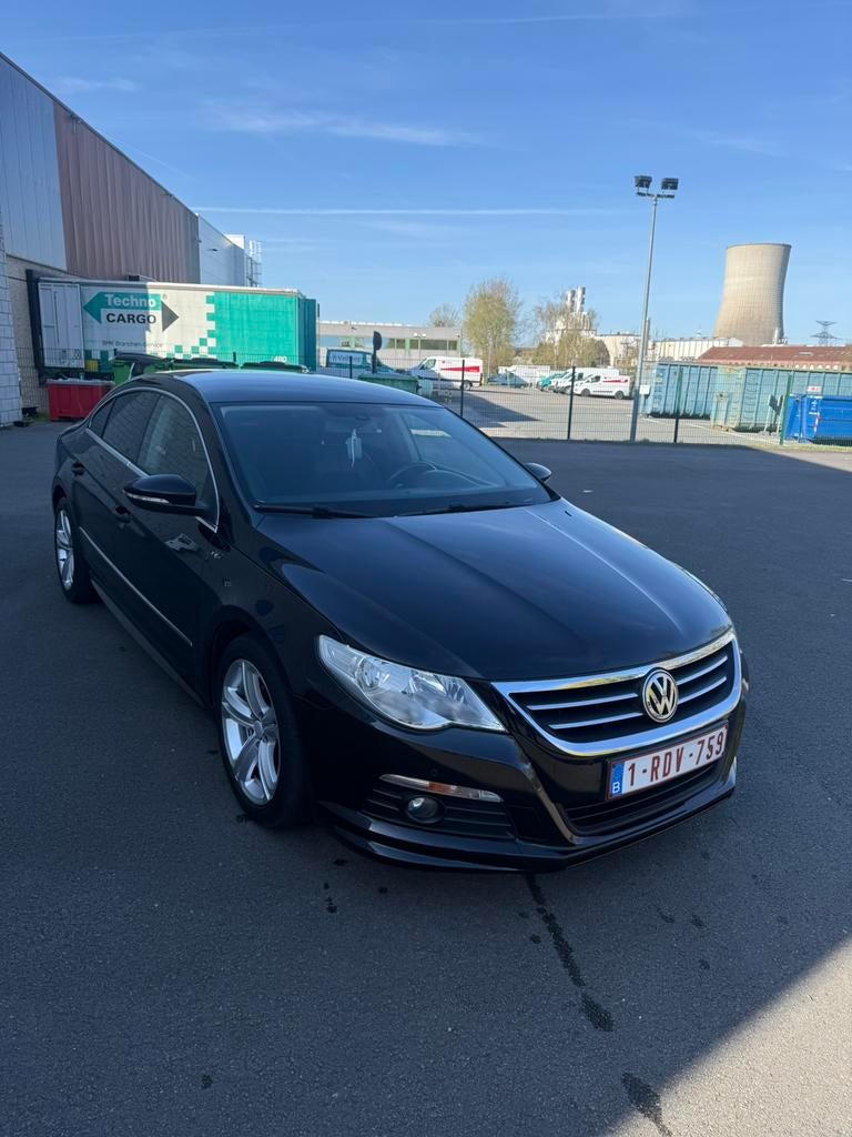 Volkswagen Passaat Cc, Euro 5, Passat CC, Zwart, Alcantara