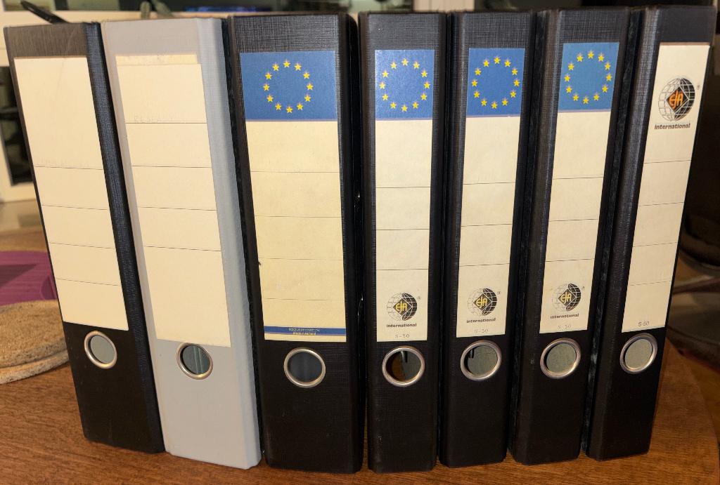 Classeurs et reliures, Divers, Fournitures scolaires, Enlèvement, Utilisé