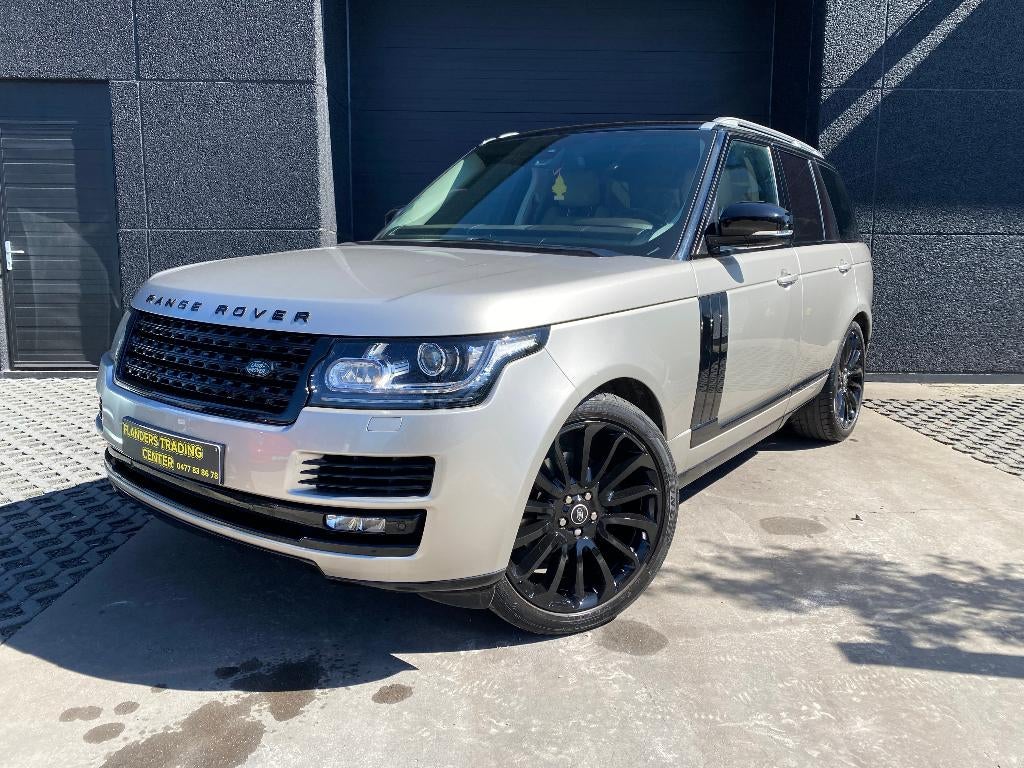 land rover range rover vogue 3.0d - 22" - gekeurd, Auto's, Land Rover, Automaat, 2993 cc, Leder, Bedrijf