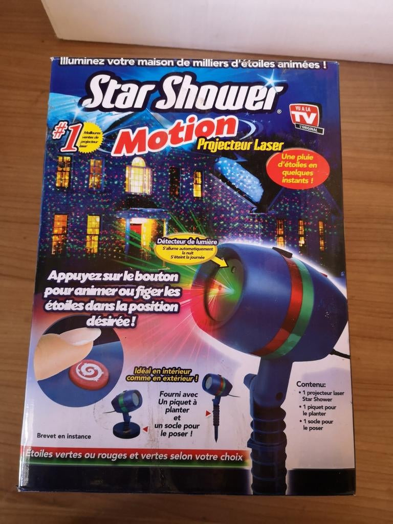 Star Shower Motion laserprojector, Ophalen of Verzenden, Laser