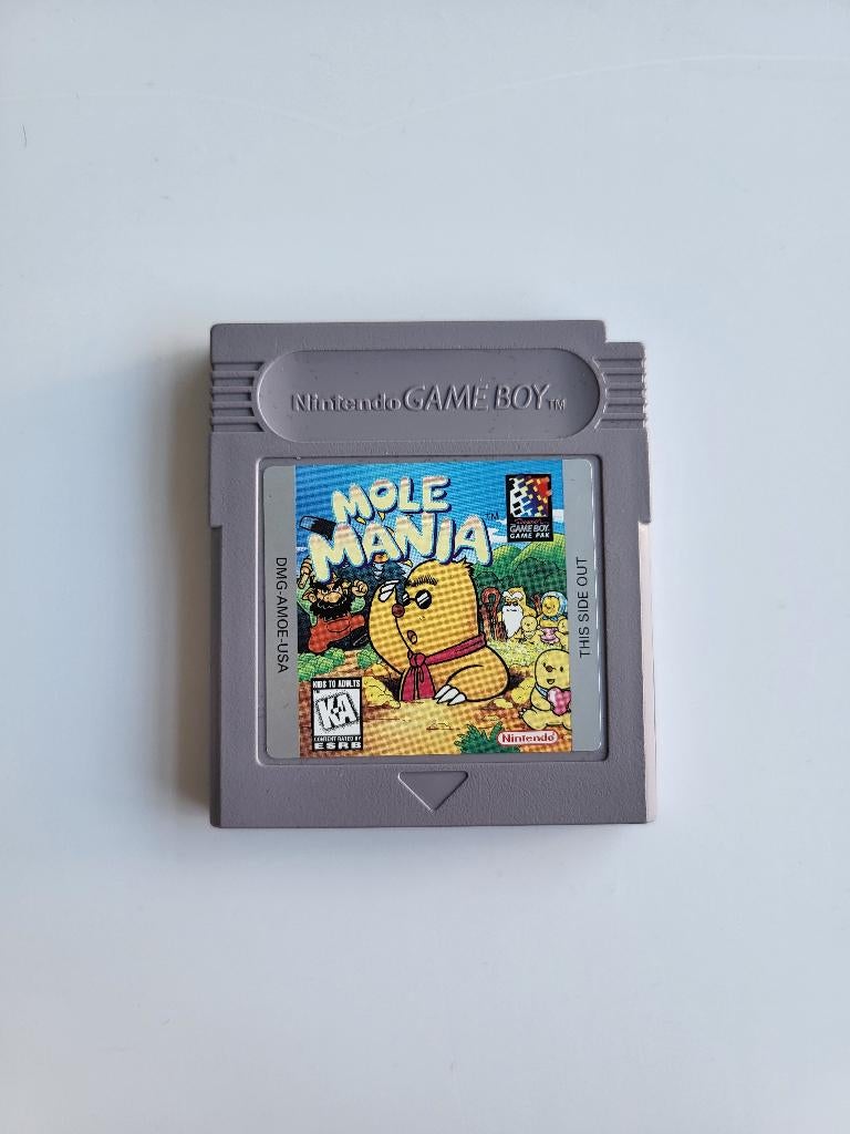 Nintendo gameboy mole mania, Games en Spelcomputers, Ophalen, Gebruikt, Overige genres, 1 speler