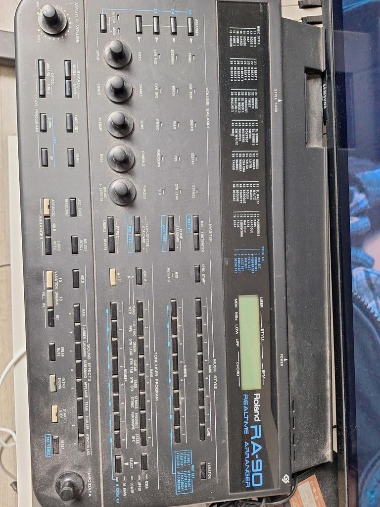 Roland RA 90, Ophalen