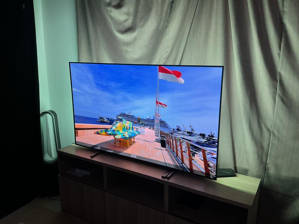 Tv Philips smart WiFi 4k Oled 140cm 55Oled769 nieuwstaat, Enlèvement, Comme neuf, OLED, Philips