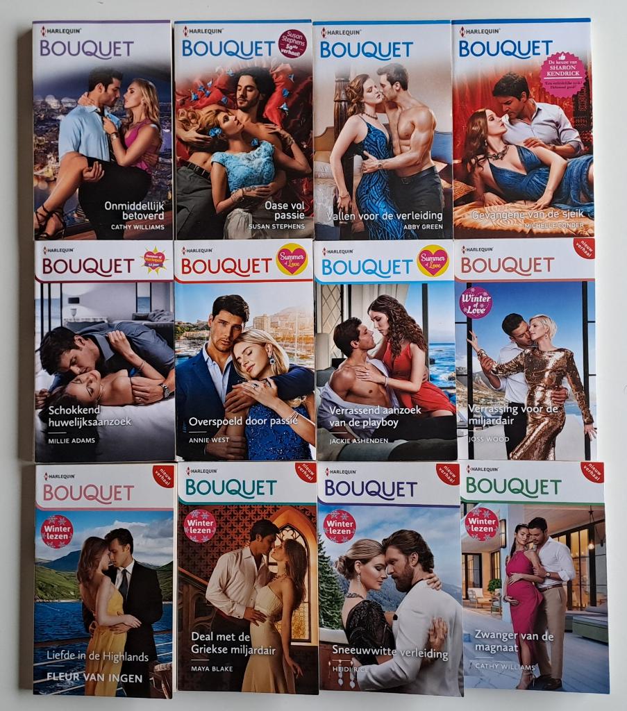 Pockets Harlequin Bouquet reeks, Livres, Romans, Enlèvement ou Envoi