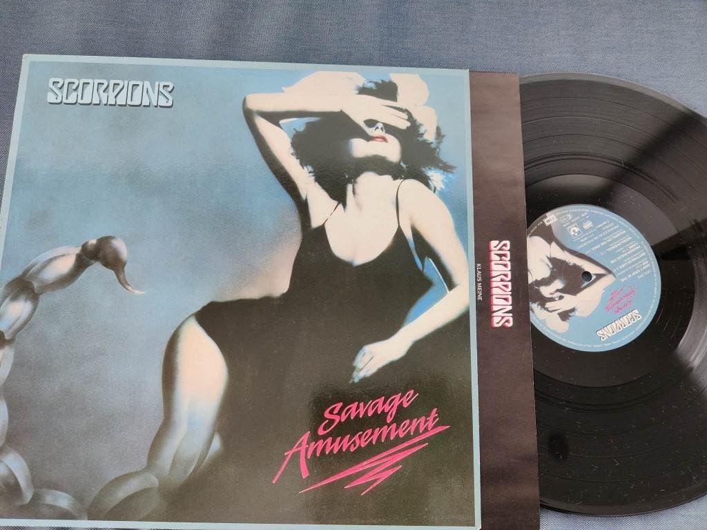 Scorpions (savage amusement, perf st, binnenhoes, emi), Ophalen