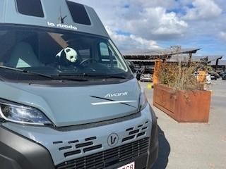 La Strada Avanti C 2025 – 3.980 km – 180 CV – Boîte auto, Marchepied électrique, 6 à 7 mètres, Toilette à cassette, Fiat