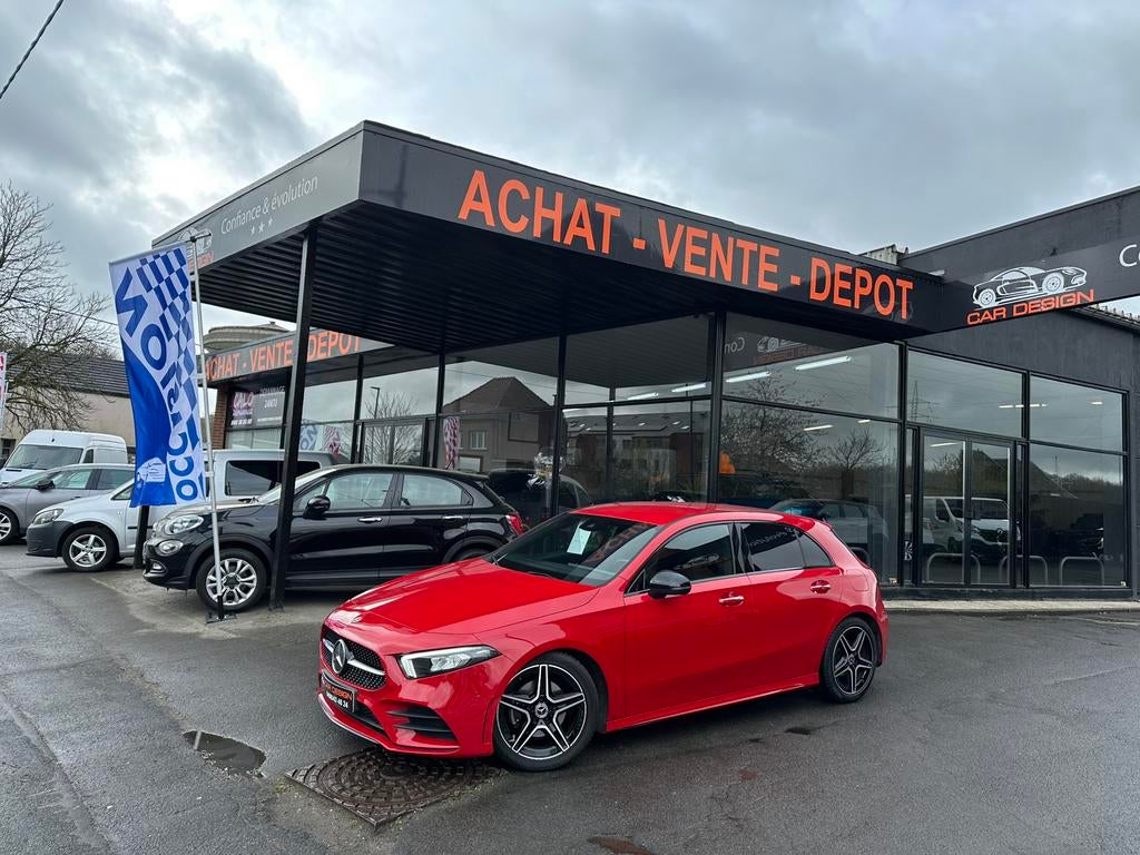 Mercedes A160 pack AMG / 2019 / 58.000km / manielle.., Autos, Rouge, Achat, Euro 6, Entreprise