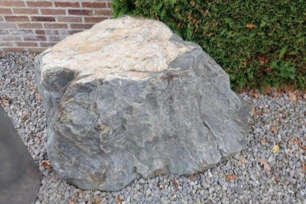 Grote Zwerfkei – 1m³ natuurlijke blikvanger voor u tuin, Tuin en Terras, Grind, Keien en Split, Ophalen, Blauw