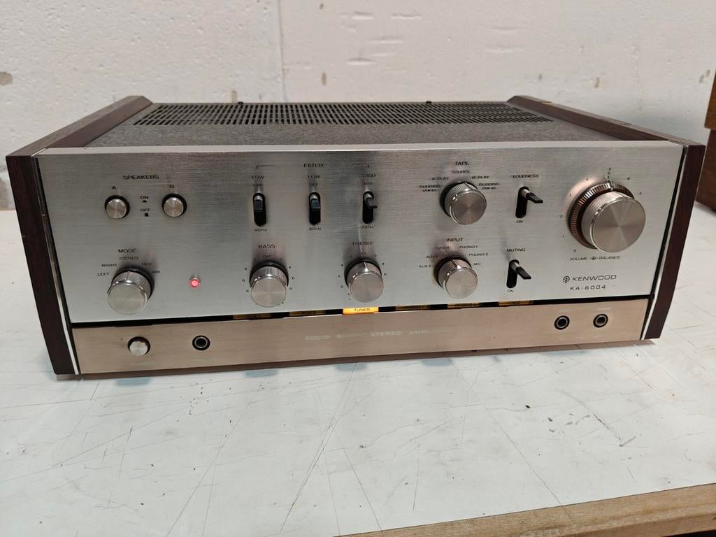Amplificateur HiFi vintage Kenwood KA-6004 (état de fonction, Autres marques, Onbekend, Enlèvement, Utilisé