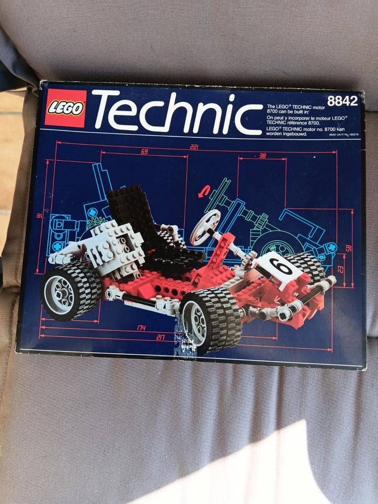 Lego technic gocart 8842, Ophalen, Lego