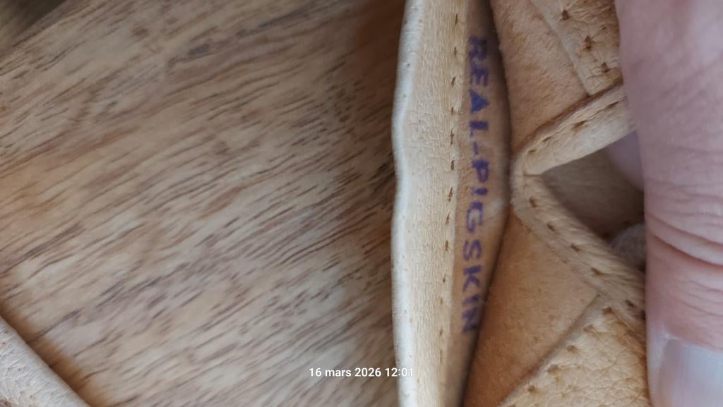 Gants de luxe en cuir de Pekari doublés, Enlèvement, Gants